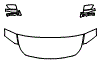 Hood, Fender and Mirror Kit pattern for the 2027 Jeep Cherokee