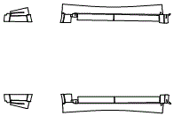 Rocker Panel Kit pattern for the 2024 Ford F-150