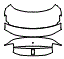 Trunk Lid Kit pattern for the 2026 Ford Mustang