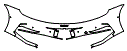 Rear Bumper Kit pattern for the 2027 Porsche 911 (992.2)