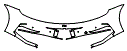 Rear Bumper Kit pattern for the 2027 Porsche 911 (992.2)