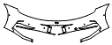 Rear Bumper Kit pattern for the 2027 Porsche 911 (992.2)