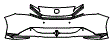 Bumper Kit pattern for the 2026 Honda Prelude