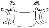 Full Hood, Fender and Mirror Kit pattern for the 2026 Nissan Armada