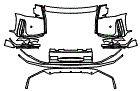 Bumper Kit pattern for the 2026 Nissan Armada