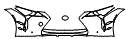 Bumper Kit pattern for the 2026 Lexus LC