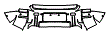 Rear Bumper Kit pattern for the 2027 Land Rover Defender 110