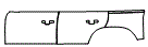 Door and Rear Fender Kit pattern for the 2027 Land Rover Defender 110