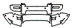 Lower Bumper Kit pattern for the 2027 Land Rover Defender 110