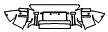 Rear Bumper Kit pattern for the 2027 Land Rover Defender 110