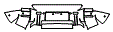 Rear Bumper Kit pattern for the 2027 Land Rover Defender 110