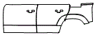 Door and Rear Fender Kit pattern for the 2027 Land Rover Defender 110