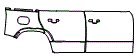 Door and Rear Fender Kit pattern for the 2027 Land Rover Defender 110
