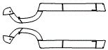 Rocker Panel Kit pattern for the 2027 Land Rover Defender 110