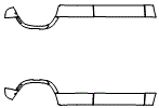 Rocker Panel Kit pattern for the 2027 Land Rover Defender 110