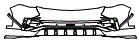 Rear Bumper Kit pattern for the 2026 Nissan Armada