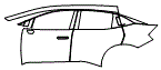 Door and Rear Fender Kit pattern for the 2026 Nissan LEAF