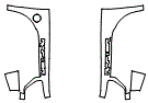 Outer Bed Panel Kit pattern for the 2026 Ford F-150