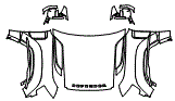 Full Hood, Fender and Mirror Kit pattern for the 2027 Land Rover Defender OCTA