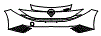 Bumper Kit pattern for the 2026 Nissan LEAF