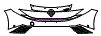 Bumper Kit pattern for the 2026 Nissan LEAF