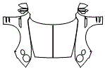 Full Hood, Fender and Mirror Kit pattern for the 2025 Bentley Flying Spur