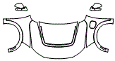 Full Hood, Fender and Mirror Kit pattern for the 2025 VinFast VF9