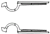 Rocker Panel Kit pattern for the 2025 VinFast VF9