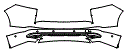 Rear Bumper Kit pattern for the 2025 VinFast VF9