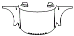 Full Hood, Fender and Mirror Kit pattern for the 2027 Ford Explorer