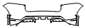 Rear Bumper Kit pattern for the 2026 Porsche Macan Electric