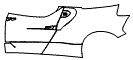 Door and Rear Fender Kit pattern for the 2026 Bugatti Mistral