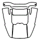 Engine Cover Kit pattern for the 2026 Bugatti Mistral