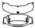 Spoiler Kit pattern for the 2026 Bugatti Mistral