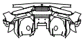 Rear Bumper Kit pattern for the 2026 Bugatti Mistral