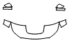 Hood, Fender and Mirror Kit pattern for the 2026 Subaru Forester (US)