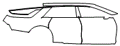 Door and Rear Fender Kit pattern for the 2026 Cadillac Celestiq