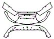 Bumper Kit pattern for the 2026 Koenigsegg CC850 OEM Prototype Coverage
