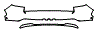 Rear Bumper Kit pattern for the 2026 Volvo EX30
