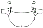 Full Hood, Fender and Mirror Kit pattern for the 2023 Mercedes Benz EQE Sedan