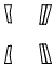 C-Pillar and B-Pillar Kit pattern for the 2026 Mitsubishi Outlander