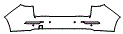 Rear Bumper Kit pattern for the 2026 Mitsubishi Outlander