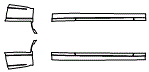 Rocker Panel Kit pattern for the 2027 Dodge Charger