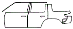 Door and Rear Fender Kit pattern for the 2027 Rivian R2