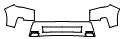 Bumper Kit pattern for the 2026 Honda Pilot