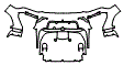 Rear Diffuser Kit pattern for the 2027 Ferrari Amalfi