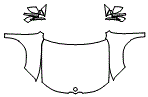 Full Hood, Fender and Mirror Kit pattern for the 2027 BMW iX3