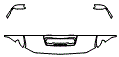 Hood, Fender and Mirror Kit pattern for the 2026 Chevrolet Silverado HD