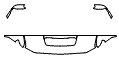 Hood, Fender and Mirror Kit pattern for the 2026 Chevrolet Silverado HD