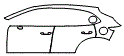 Door and Rear Fender Kit pattern for the 2026 Mazda CX-30 (Canada)